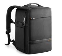 Inateck 20L Sac à Dos Voyage Cabine 40x25x20cm Ryanair Bagage à Main Easyjet Sac à Dos Cabine Avion, d'Ordinateur Portable Compatible avec 14 MacBook Pro, Résistant aux Eclaboussures, Noir