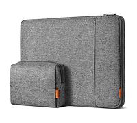 Inateck 360° Protection 14 Pouces Housse Compatible avec 15.3 MacBook Air M3/A3114 M2/A2941 2025-2023, 14" Chromebook Notebook, Matebook D14, 14.4 Surface Laptop Studio, Gris