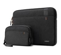 Inateck 360° Protection Housse 13 Pouces Compatible avec 13'' MacBook Air Pro M5/M4, MacBook Neo 2026, Résistante aux éclaboussures