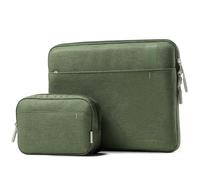 Inateck 360° Protection Housse Compatible avec 14 Pouces MacBook Pro M5/M4/M3/M2/M1 Pro/Max A3434 A3401 A3185 A3112 A2992 A2918 A2779 A2442 2025-2021, Vert