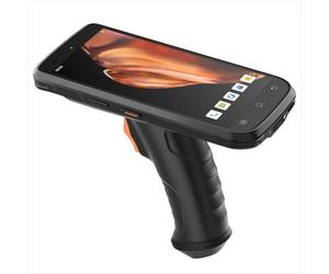 Inateck Android 12 Lecteur de Code-Barres, PDA Mobile, Écran Tactile 6", Scanner Zebra SE4710 1D/2D/QR, avec Poignée, Bluetooth, IP66 6500mAh, Wi-FI 6 & 4G, pour Commerce, Entrepôt, Logistique, AS501S