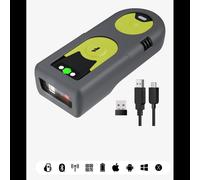 Inateck BCST-42 Lecteur Code Barre 2D CMOS Bluetooth 5.0, lecture Aztec Code, PDF417, QR Code, portée 40cm, batterie 1200mAh, compatible Windows/macOS/Linux/Android