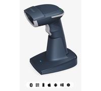 Inateck BCST-54 Lecteur de code barre portable 1D/2D CMOS Bleu, Gris