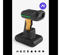 Inateck BCST-75S : Lecteur Code Barre Portable 1D/2D CMOS, USB & Bluetooth, IP67, Batterie 2600mAh, Lecture Datamatrix, QR Code, Aztec Code, PDF417