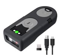 Inateck Bluetooth Lecteur de Code Barre 1D CCD avec Adaptateur USB 2.4Ghz, Scanner Codes sur Écran, Portable