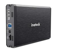 Inateck Boîtier Externe Disque Dur 3,5 Pouces USB 3.0 Disque Dur Externe/SSD Boîtier en Aluminium pour Disque Dur 3.5/2.5 SATA