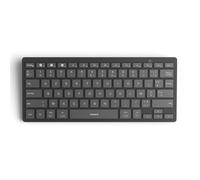 Inateck Clavier Bluetooth sans Fil Ultra-Mince pour iPad autres tablettes tactiles, Connexion 3 Appareils Gris