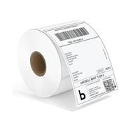 Inateck Étiquette Thermique d’Expédition Rouleau Lot de 500, 4 x 6 pouces