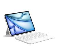 Inateck Étui avec clavier, clavier ultra léger pour iPad 10/11 génération A16 2025 11", iPad Air 11" M3/M2 (2025/2024), Air 5/4, Pro 11 4/3/2/1, amovible, avec pavé tactile, QWERTZ, AceTouch KB04122