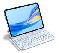 Inateck Étui Clavier iPad 10e/11e gén., Clavier Ultraléger avec Porte-Stylet pour iPad 11e (2025 11" A16)/10e (2022 10.9"), Air 11" M3/M2 (2025/2024), Air 5/4, Pro 11 4/3/2/1, AirTap Bleu