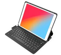 Inateck Étui clavier ultra léger pour iPad 2020 (8ème génération)/iPad 2019 (7ème génération) 10,2", iPad Air 3 et iPad Pro 10,5", avec bouton d'alimentation intelligent, QWERTZ, BK2006