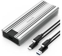 Inateck Festplattengehäuse NVMe M.2 USB 3.2 mit Kühlkissen
