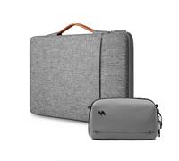 Inateck Housse 13 Pouces Compatible avec 13 MacBook Air avec Pochette Organiseur Électronique Portable