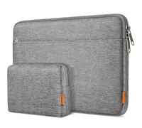 Inateck Housse 14 pouces, avec poche, compatible Chromebook et MacBook Air M3, gris