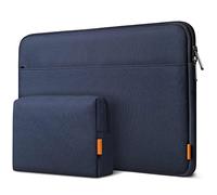 Inateck Housse de Protection 15-15,6 Pouces avec Poche, Bleu | Compatible avec Chromebook Notebook Ultrabook, résistant aux éclaboussures