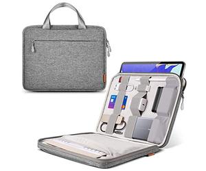 Inateck Housse Tablette Portable Compatible avec Tablette 12.9 ipad Pro M2/M1 2022, 12.3 Surface Pro 11/10/9/X/8/7/6/5/4/3, 13 MacBook Air M3/M2/M1 2024-2018, 13 MacBook Pro M2/M1 2022-2016