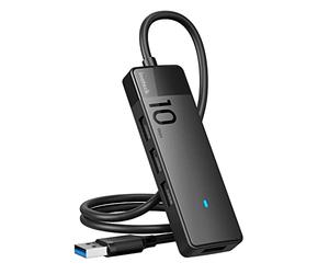 Inateck Hub USB 3.2 avec 4 Ports USB A, Hub Adaptateur USB avec Câble 50cm, 10Gbps Hub Ultra Fin pour Ordinateurs Portables, PC, MacBook Pro/air, iMac, PS4, Surface Pro