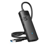 Inateck Hub USB 3.2 avec 4 Ports USB A, Hub Adaptateur USB avec Câble 50cm, 10Gbps Hub Ultra Fin pour Ordinateurs Portables, PC, MacBook Pro/air, iMac, PS4, Surface Pro