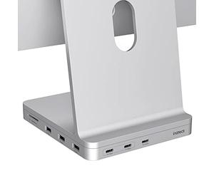 Inateck iMac Station Accueil Compatible avec iMac 24 Pouces 2021/2023, 8 en 1 Hub USB 3.2 en Aluminium avec Boîtier SSD NVMe, USB A/C 3.2 et Slot pour Carte SD