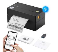 Inateck Imprimante d'étiquettes Thermiques Mobiles sans Fil 4 x 6 - pour Colis d'expédition