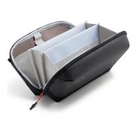 Inateck Organisateur Pratique pour Accessoires Électroniques, Sac de Voyage Résistant aux Éclaboussures, Convient pour Câbles, Batteries Externes, Hubs et Plus, avec bandoulière, Noir