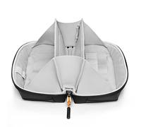 Inateck Petit Sac de Rangement pour câbles, Mini Organisateur d'accessoires électroniques avec poignée, résistant aux éclaboussures étui de Transport, AB03007-S Noir