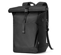 Inateck Sac à Dos Loisir Enroulable Femmes Homme 25L-30L Extensible pour Ordinateur Portable 17.3" avec Port pour Ecouteurs/Chargeurs et Compartiment à Chaussures Séparé
