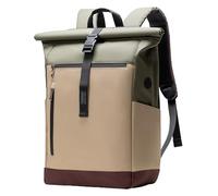 Inateck Sac à Dos Rolltop 25-30L Extensible, Vélo Voyage Loisir, Kaki