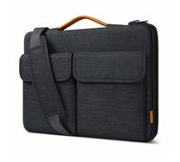 Inateck Housse 360° 13,3" Compatible MacBook Air/Pro M1–M3 et Pro/Max 14" M1–M5 Noir/Gris