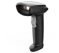 Inateck Scanner Code Barre Bluetooth, Lecteur Code Barre sans Fil Portable, 1 Charge 3 Mois, Douchette Code Barre 1D 2D QR Code avec APP et SDK, BCST-23, Foncé