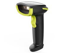 Inateck Scanner Code Barre Bluetooth, Lecteur Code Barre sans Fil Portable, 1 Charge 3 Mois, Douchette Code Barre 1D 2D QR Code avec APP et SDK, BCST-23, Vert