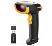 Inateck Scanner de Code-Barres Bluetooth AI, Scanner de Code 1D sans Fil, Scanner Portatif avec APP et SDK, Batterie 2000mAh, BCST-21 AI