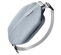 Inateck Sling Bag, Sac à bandoulière élégant étanche Sacs Banane Ville avec bandoulière réglable pour Hommes et Femmes, Bleu-gris