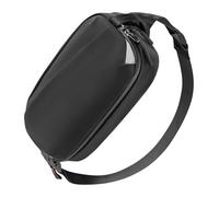 Inateck Sling Bag X-Pro, Sac à bandoulière et croisé Extensible et Multifonction pour appareils électroniques, 16 Compartiments avec Poche Anti-RFID, idéal pour Voyage, Trajet, Sport et Loisirs, Noir