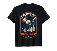 Inattendu Bass Drop Vinyl Amateurs de Musique T-Shirt