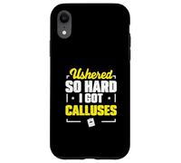 Inauguré si fort que j'ai des callosités C'est drôle d'inaugurer de fiers huissiers Coque pour iPhone XR
