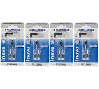 Inava Brossettes 0.6 mm Trio Compact et Flex Espaces Étroits lot de 4 x 3 = 12 recharges
