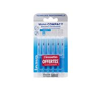 Inava Brossettes interdentaires Mono Compact 0,8 mm – 6 unités Bleu