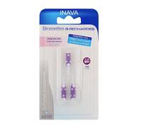 Inava Brossettes 3 Recharges violet - 6 à 4 mm Espace Interdentaire Large