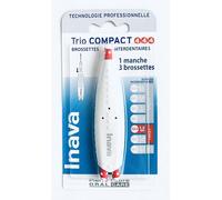 Parapharmacie > Hygiène & Premiers soins > Soins bucco-dentaires > Brosses à dents Inava Trio Compact Brossettes Interdentaires1,5 mm