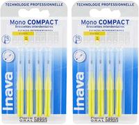 Inava Brossettes Mono COMPACT - Etroit 1mm - Lot de 3 Packs d'e 4 Brossettes (3)