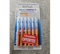 Inava Brossettes interdentaires Mono Compact 1,2 mm Orange 4+2