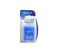 Inava Fil dentaire Dentofil – Chlorhexidine – Ciré très fin – 50 m