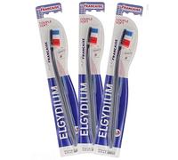 Inava Elgydium La Petite Française Brosse à Dents Souple - Lot de 3 Brosses (3), (271164)