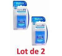 Inava Fil Dentaire Dentofil Chlorhexidine 50 Mètres Lot De 2