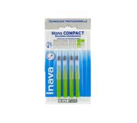Inava mono compact verte 4 brossettes interdentaires 2.2mm