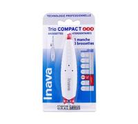 Parapharmacie > Hygiène & Premiers soins > Soins bucco-dentaires > Brosses à dents Inava Trio Compact Brossettes Interdentaires1,5 mm