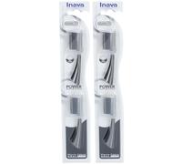 INAVA Recharges Brosse à Dents Noir Brosse(S) À 2x1 pc(s)