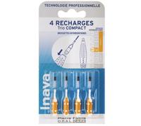 Inava Recharges Brossettes Interdentaires Jaune ISO 3 1,2mm 4 Pièces