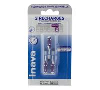 Inava Trio Brossettes 3 Recharges pour Trio Compact/Flex - ISO5 1,8 mm